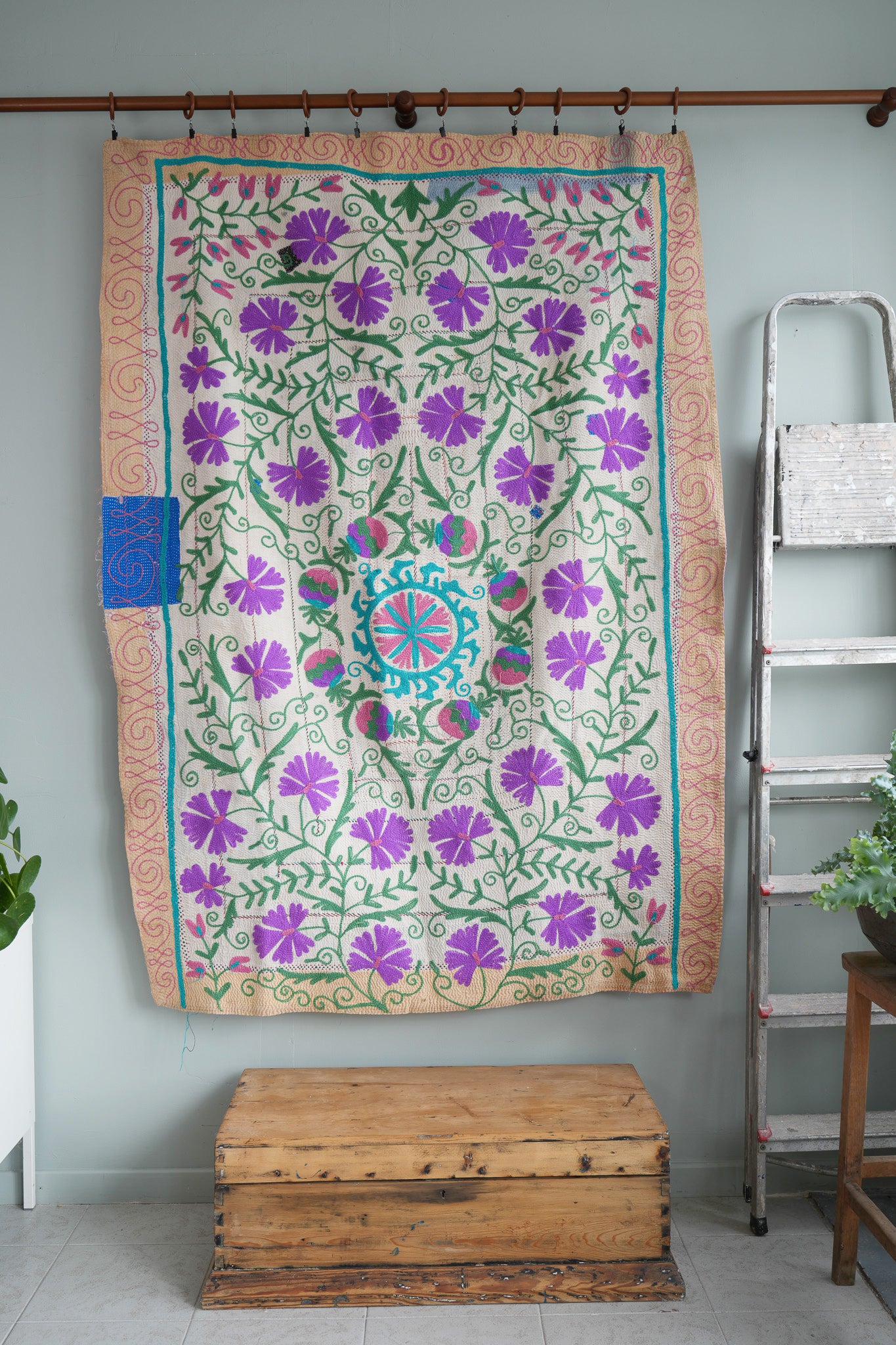 Finestitch Kantha & Suzani Quilt 110