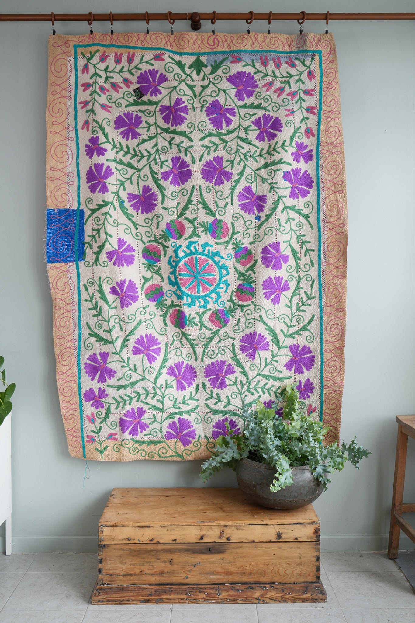 Finestitch Kantha & Suzani Quilt 110