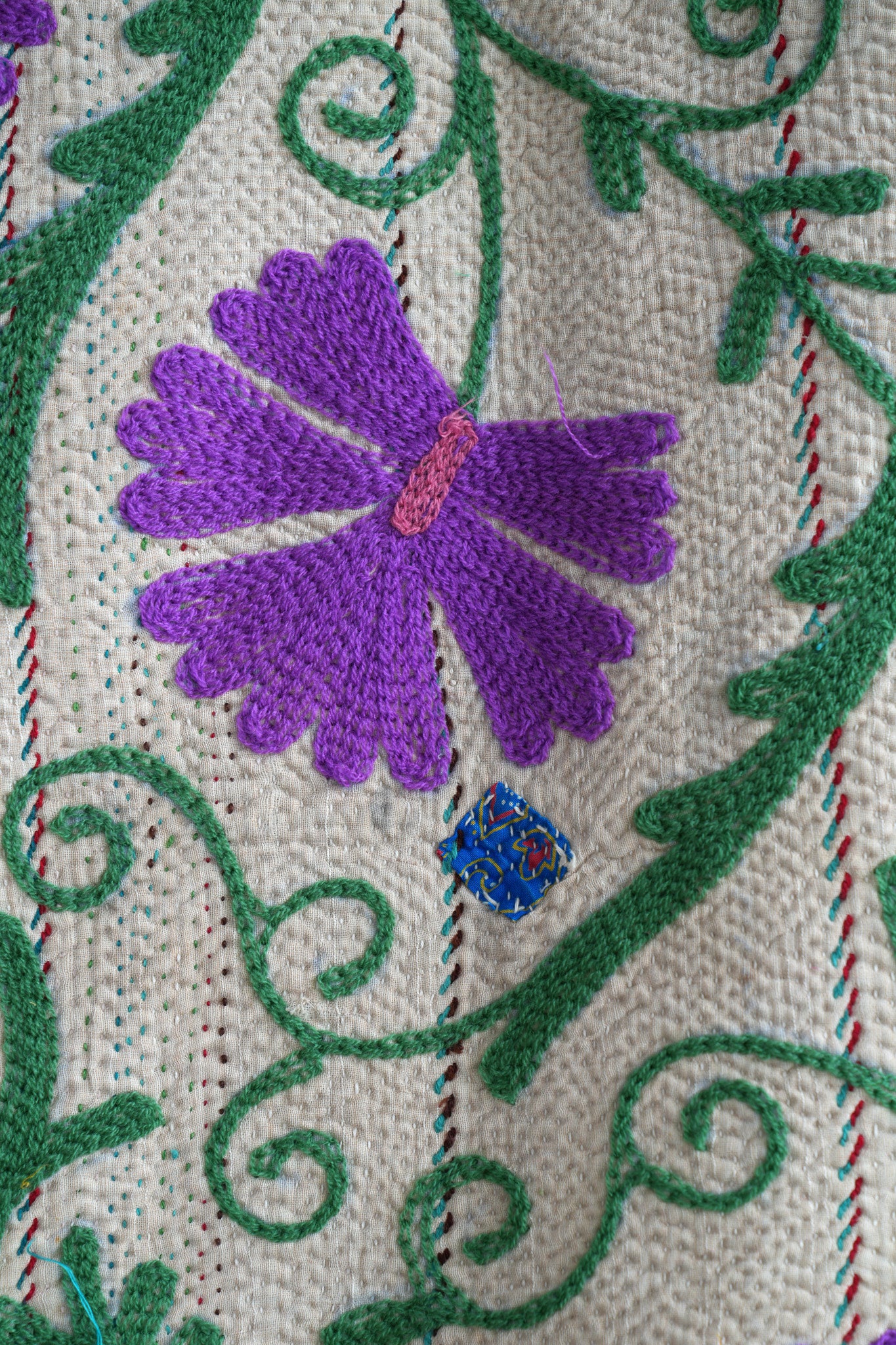 Finestitch Kantha & Suzani Quilt 110