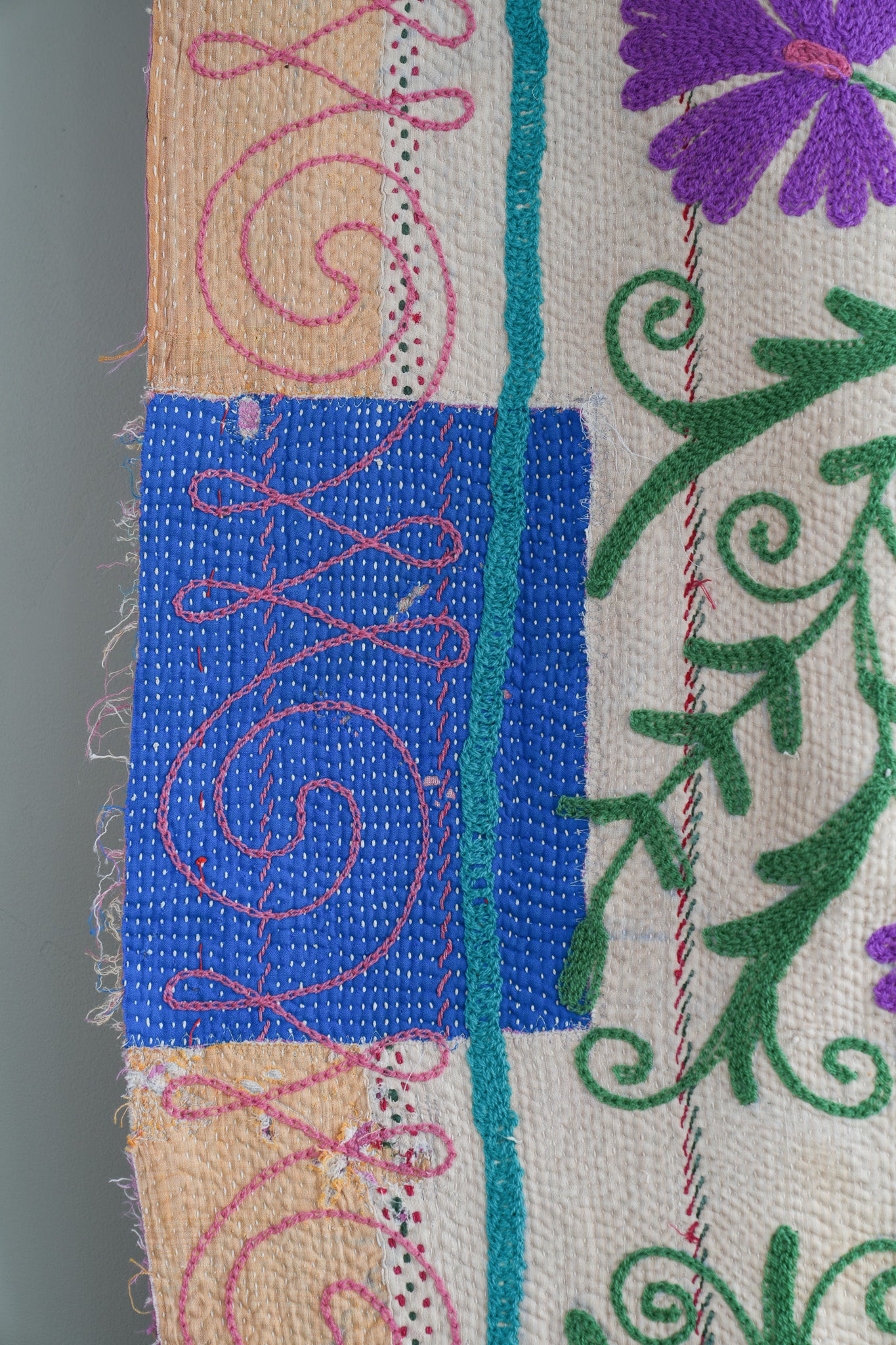 Finestitch Kantha & Suzani Quilt 110