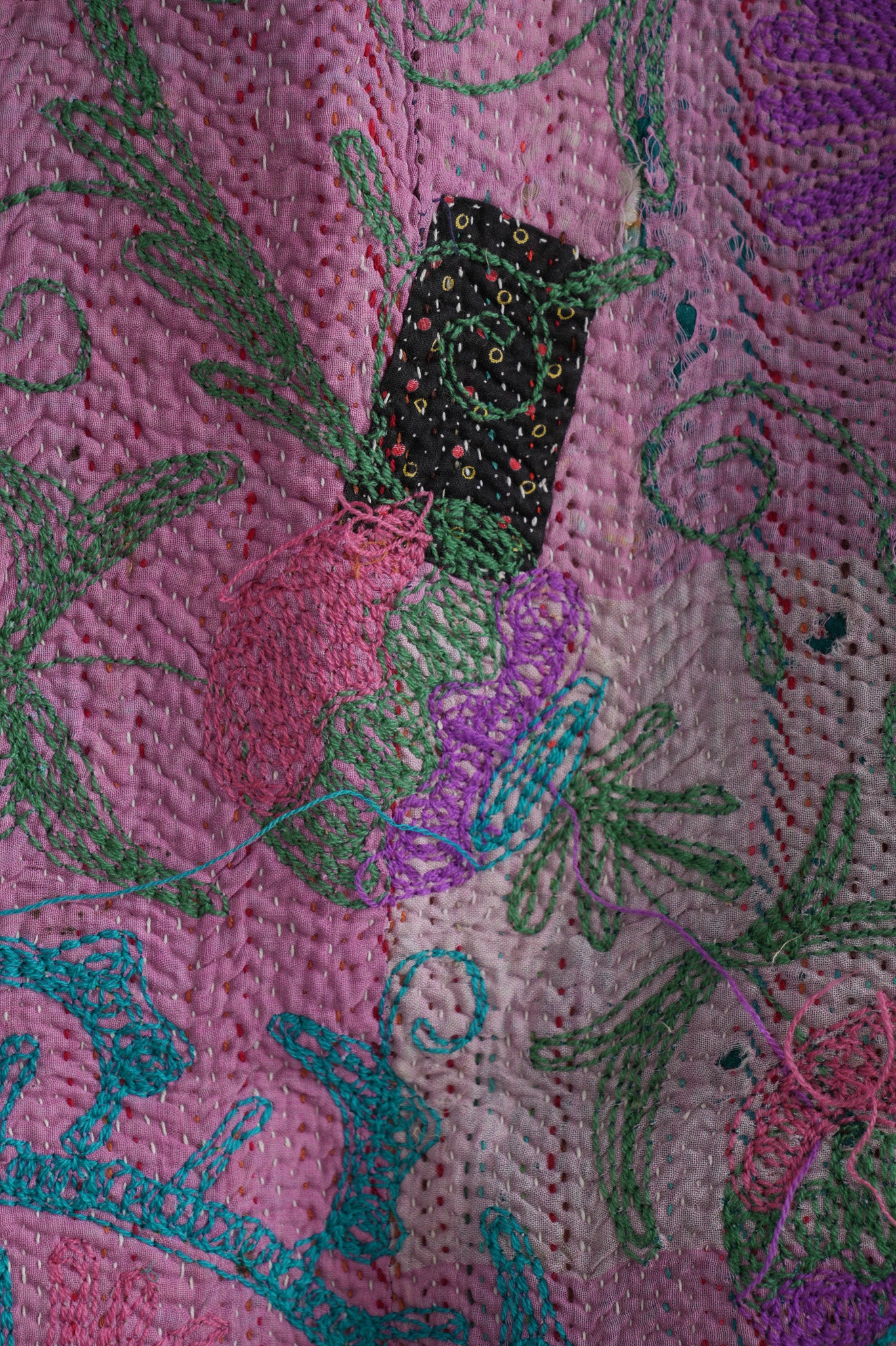 Finestitch Kantha & Suzani Quilt 110