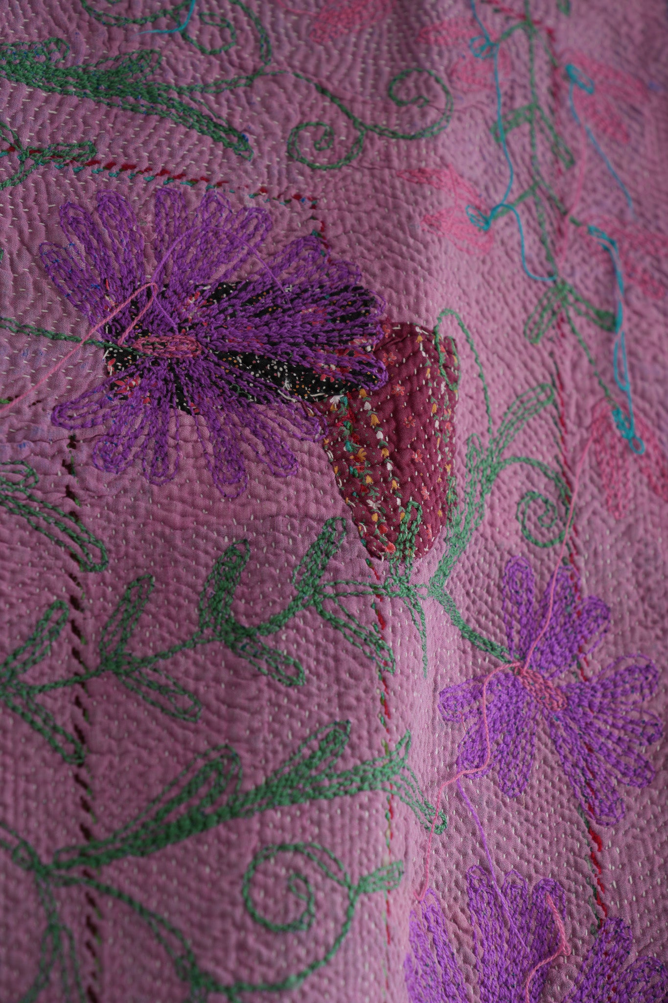 Finestitch Kantha & Suzani Quilt 110