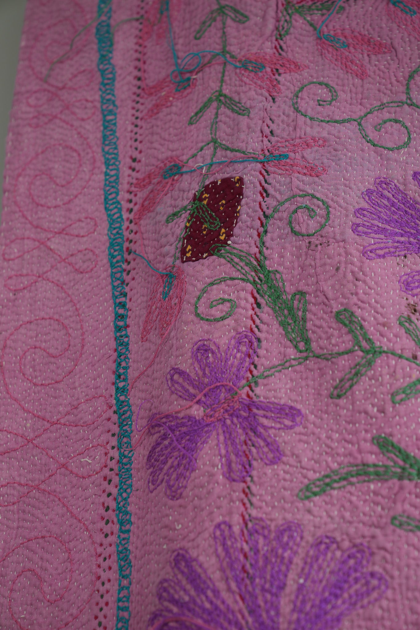 Finestitch Kantha & Suzani Quilt 110