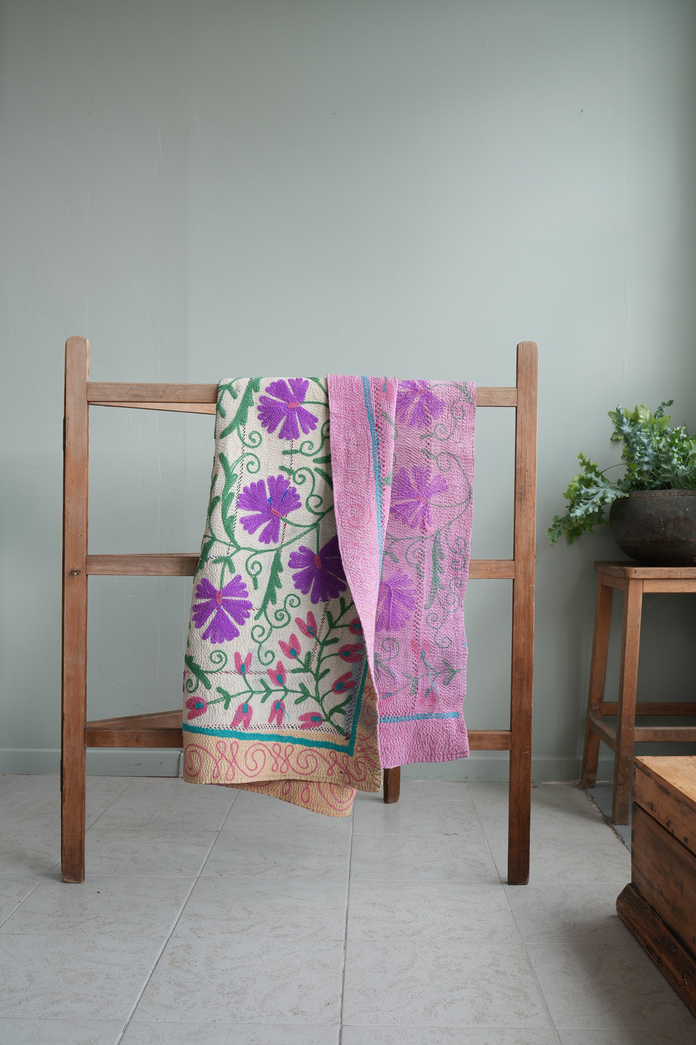 Finestitch Kantha & Suzani Quilt 110