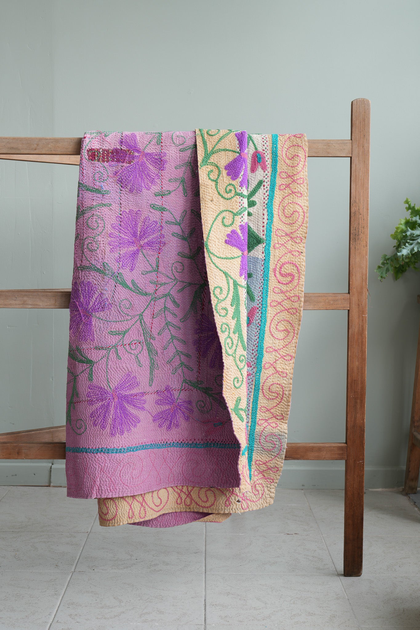 Finestitch Kantha & Suzani Quilt 110