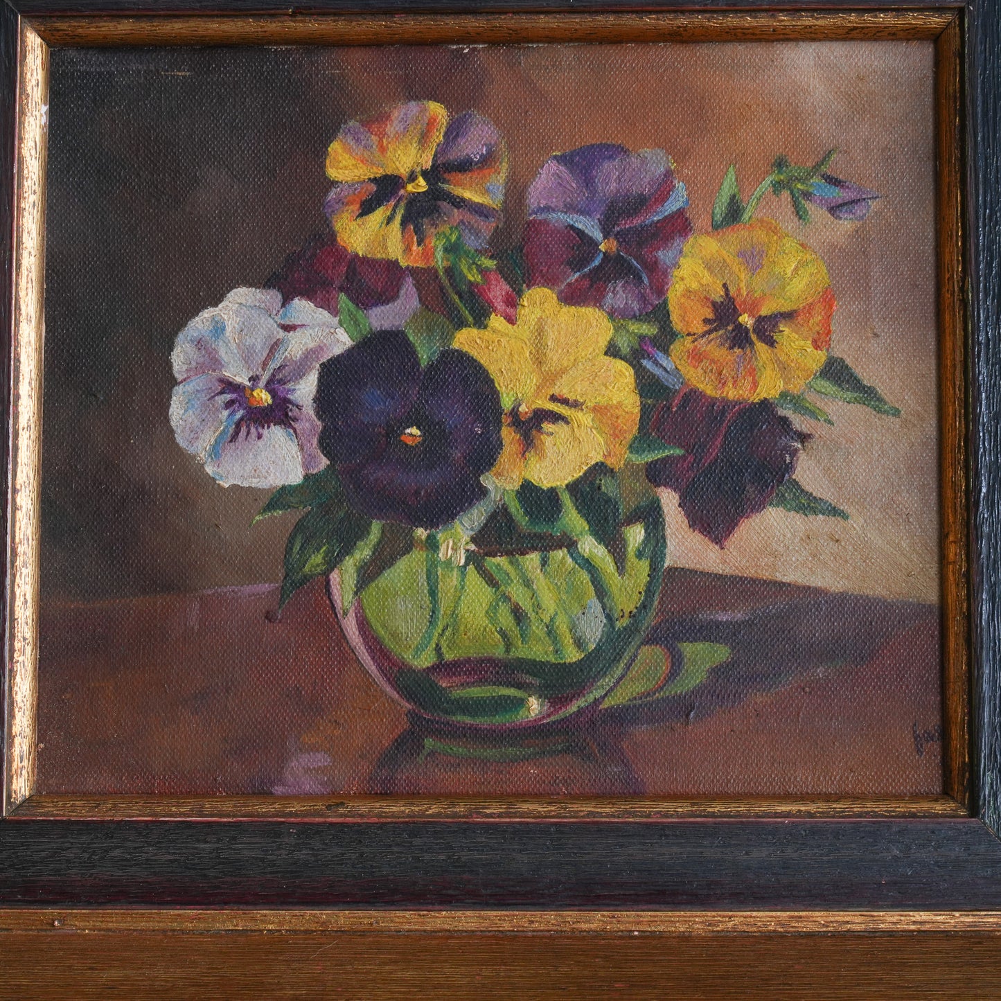 Pansies | Belgium School 1920's