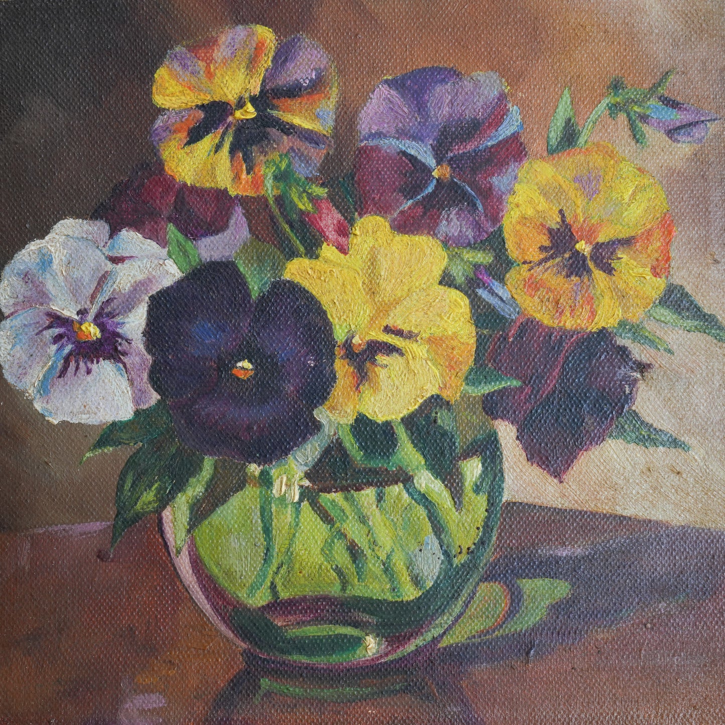 Pansies | Belgium School 1920's