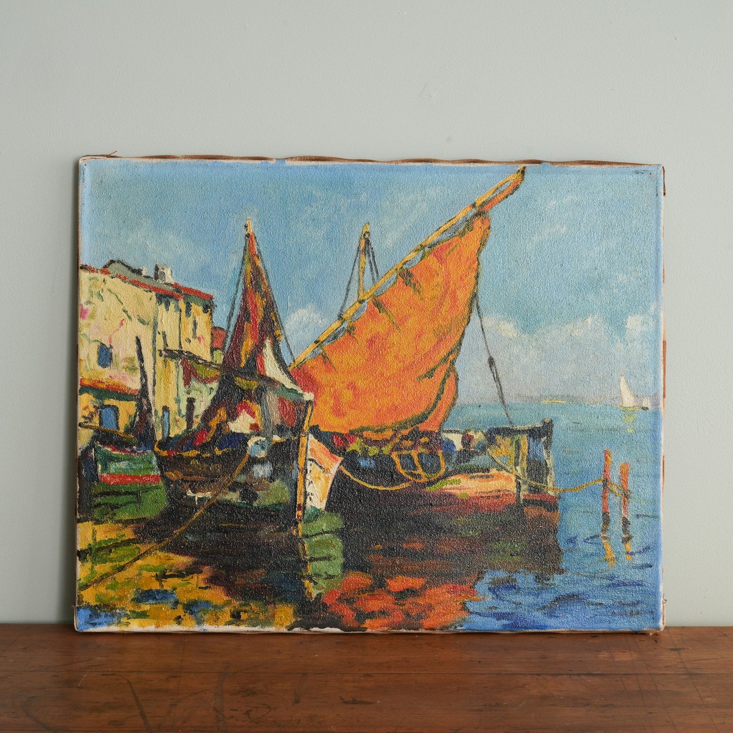 Boats in Harbour | French School