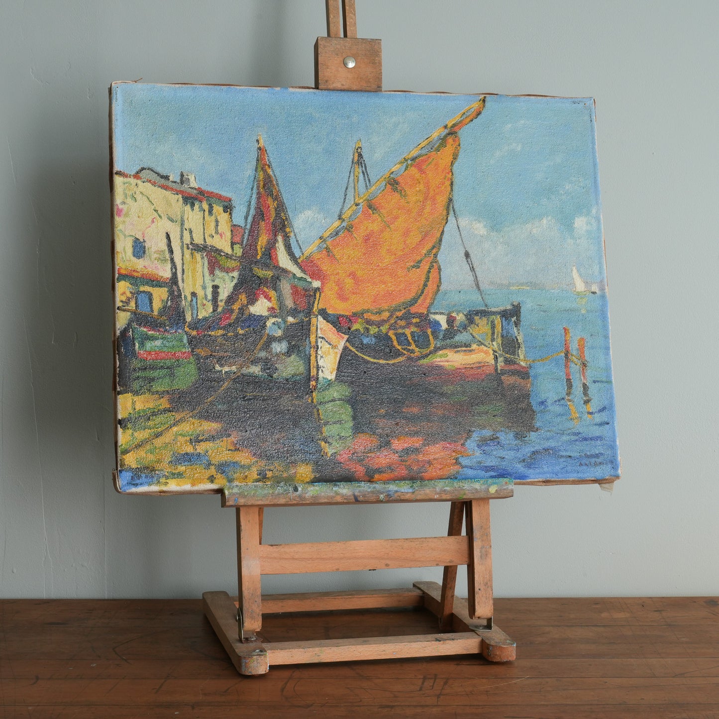 Boats in Harbour | French School