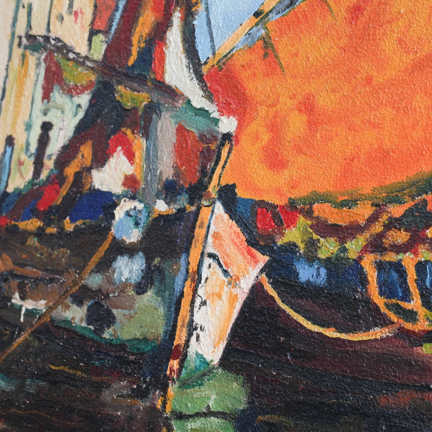 Boats in Harbour | French School