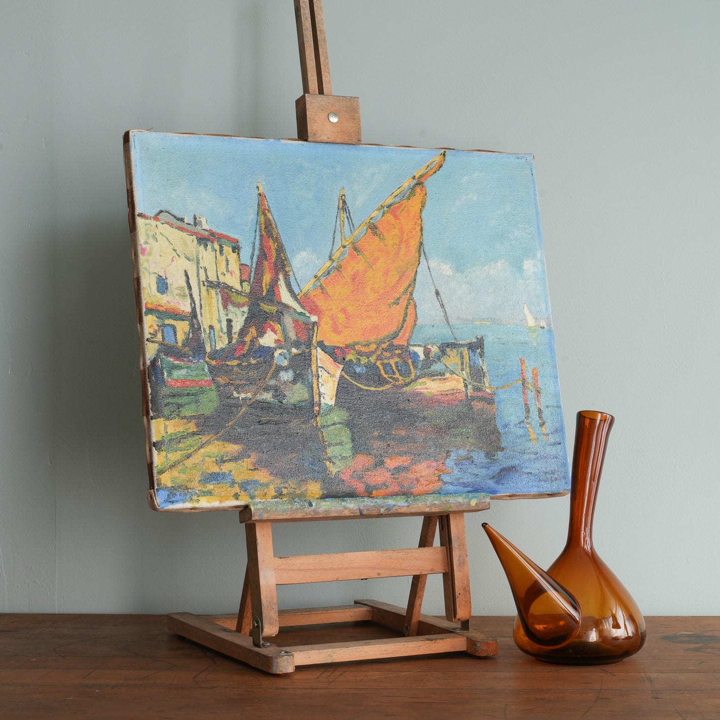 Boats in Harbour | French School