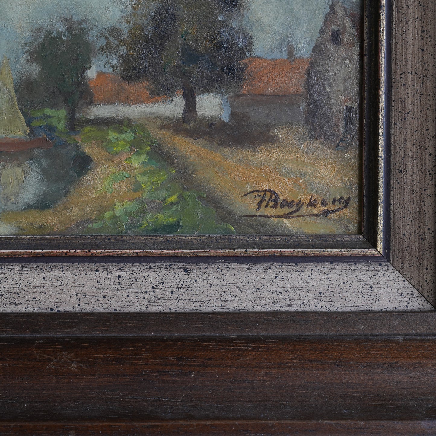 Naïve River Scene | Belgian School
