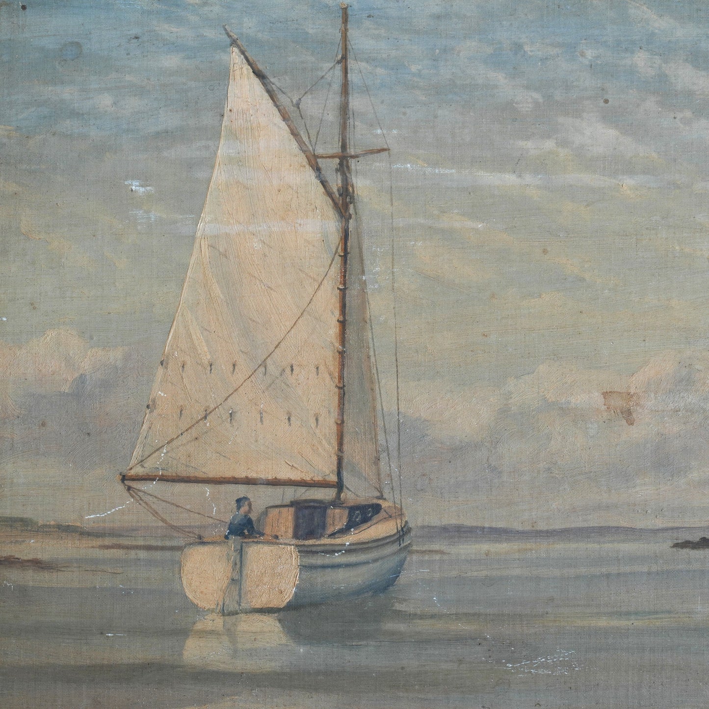 Seascape with yachts | JR STEWART (British School)