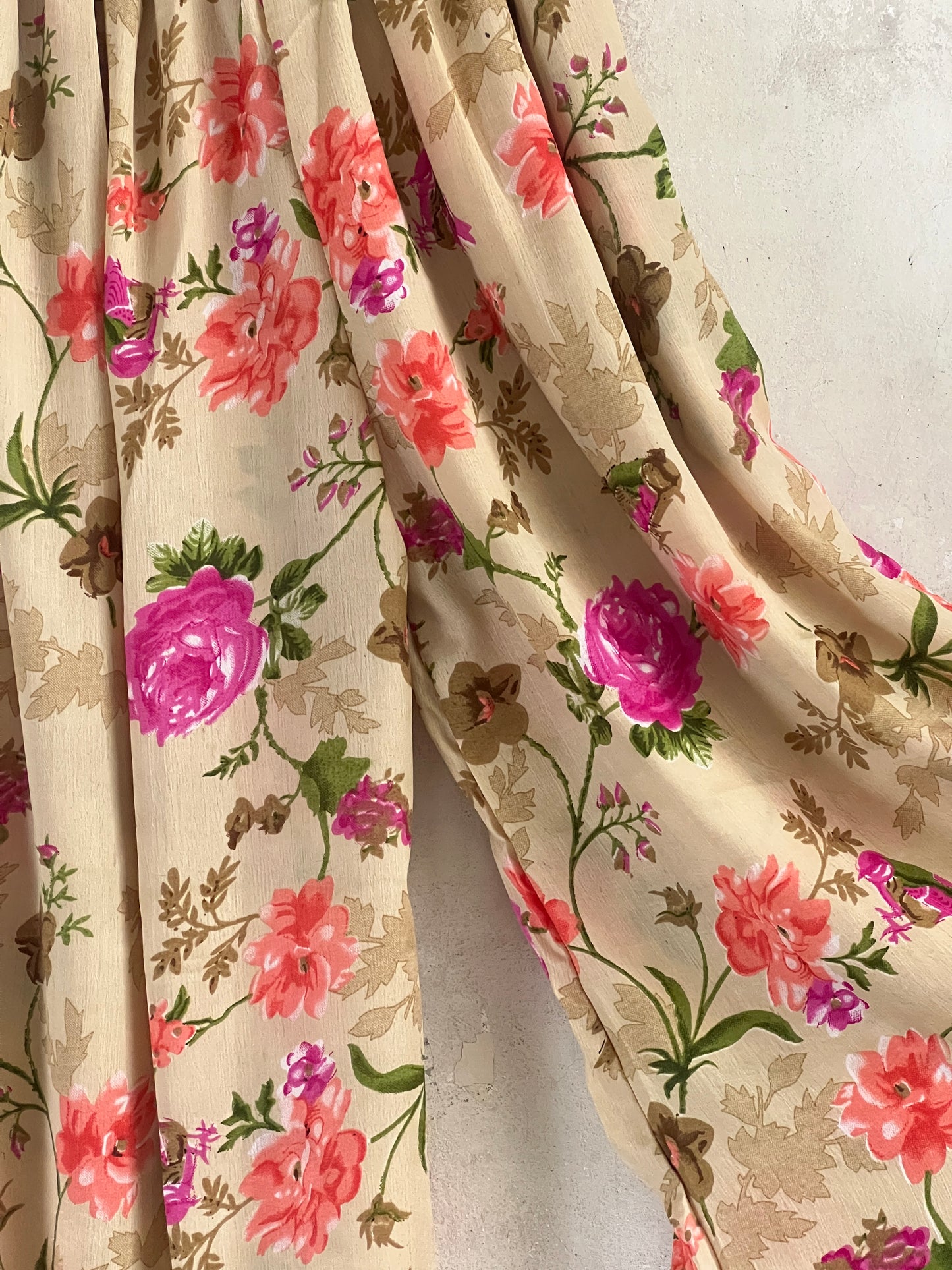 Vintage Silk Trousers & Shirt Co-ordinated Set