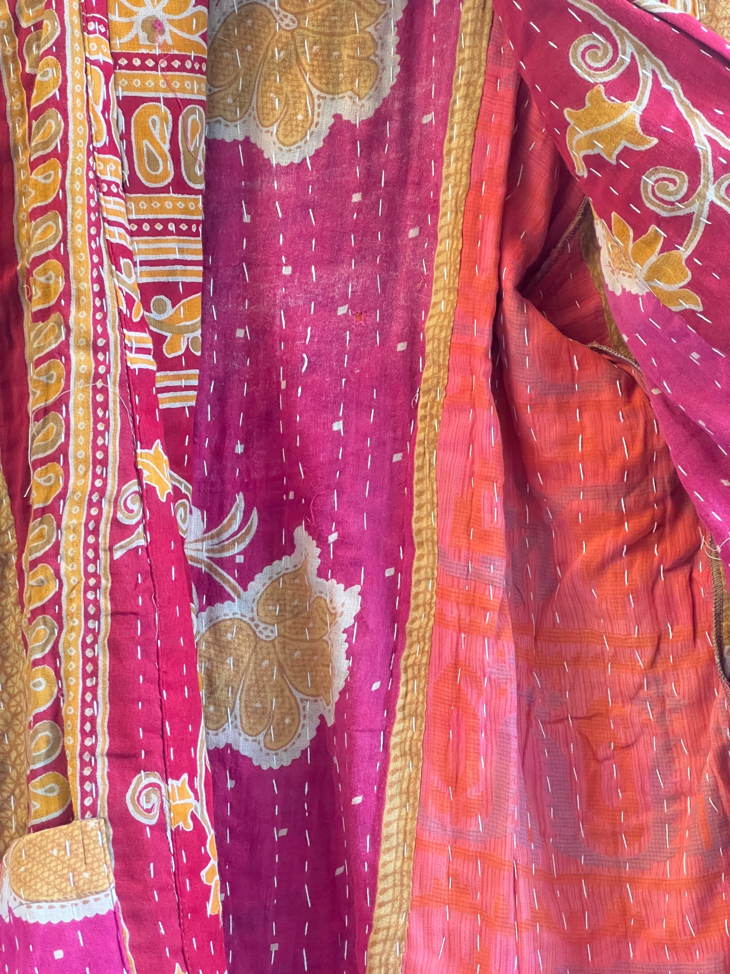 Vintage Cotton Kantha Jacket - No 13