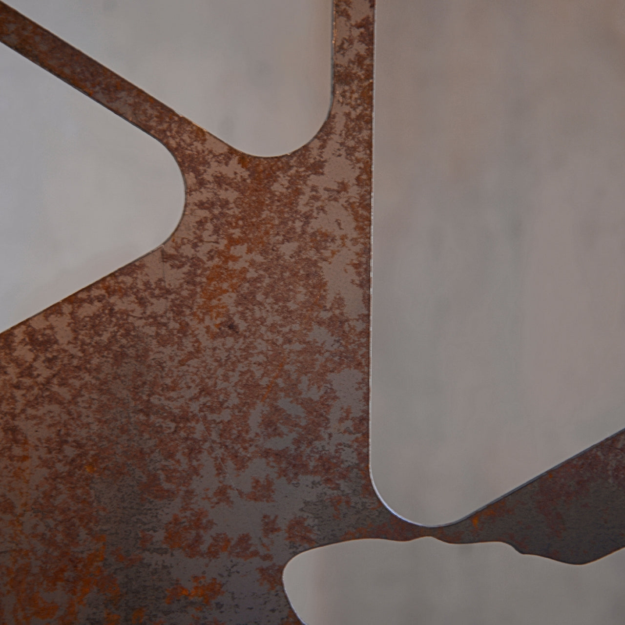 Steel Art Piece - Triangles