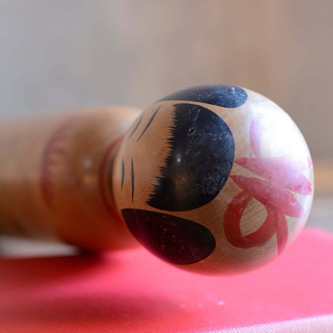 Traditional Japanese Folk Art Kokeshi Doll - 6