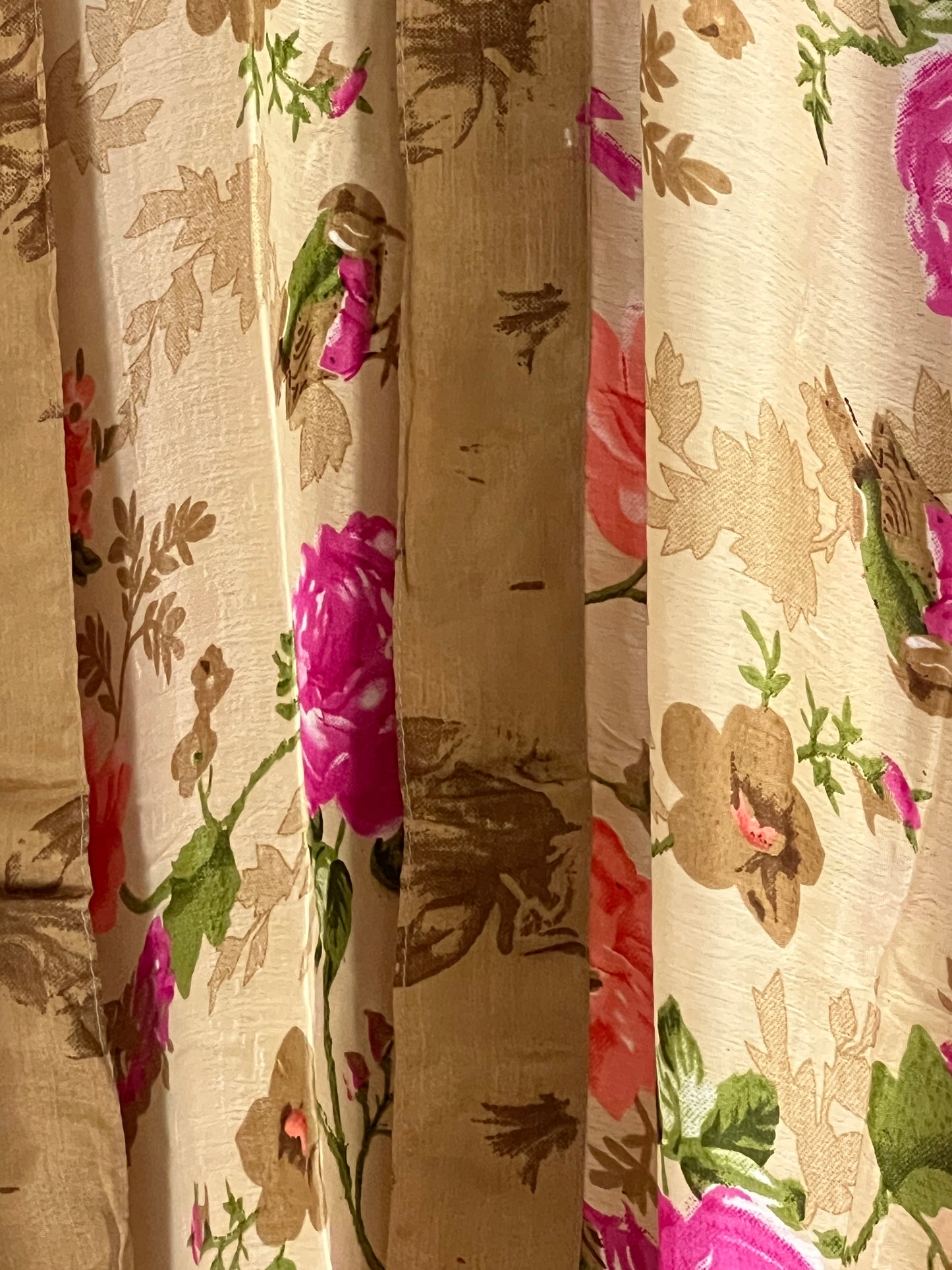 Vintage Silk Trousers & Shirt Co-ordinated Set