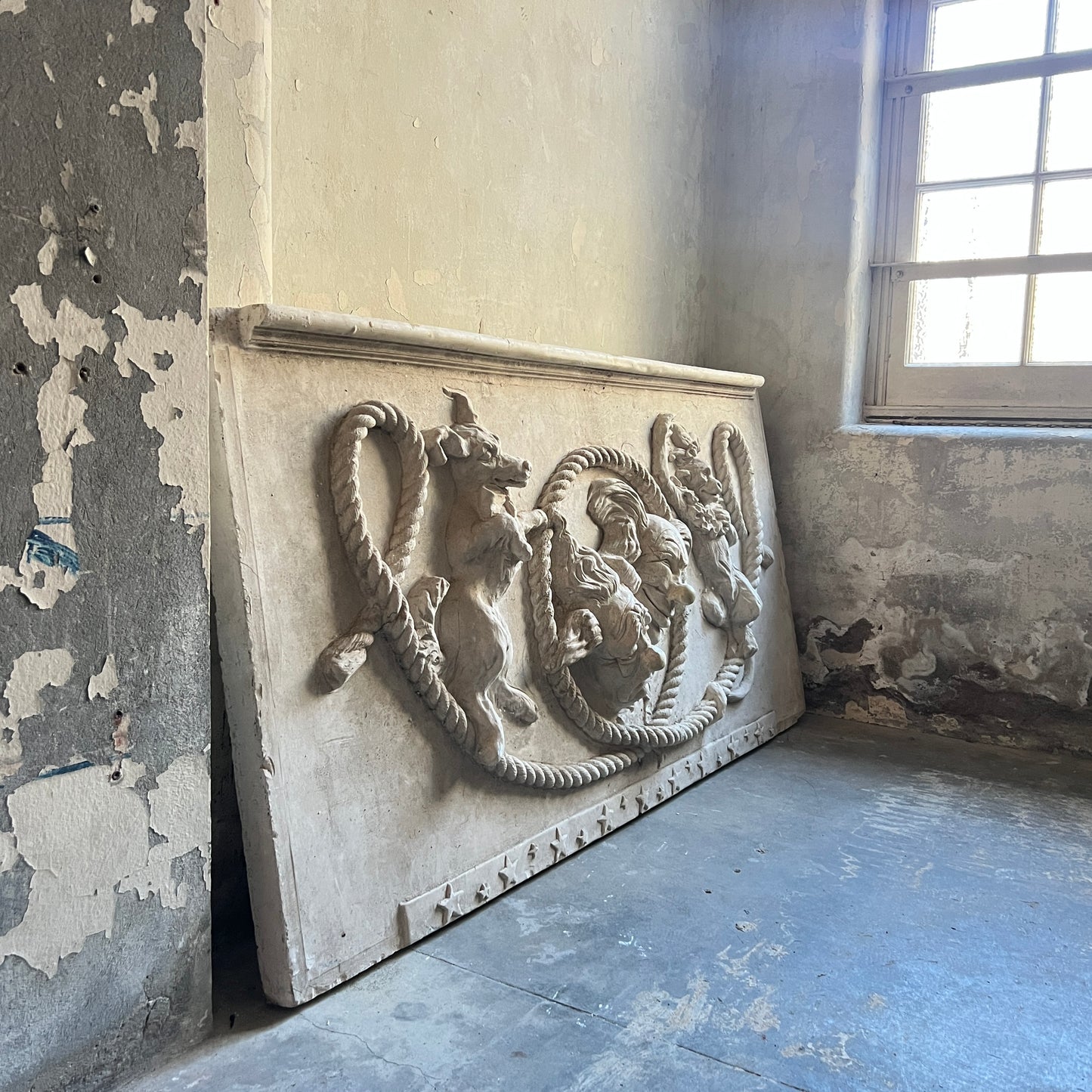 Large Plaster “Comedy & Tragedy” Theatre Panels